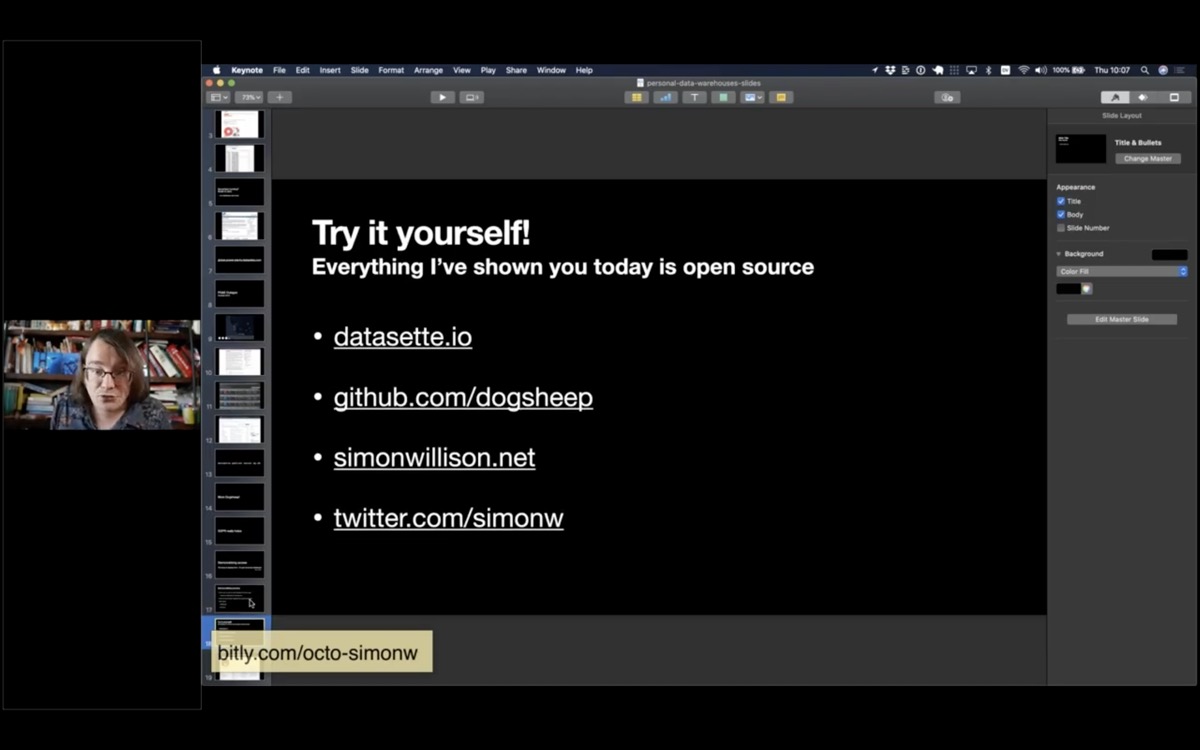 Try it yourself! Everything I’ve shown you today is open source