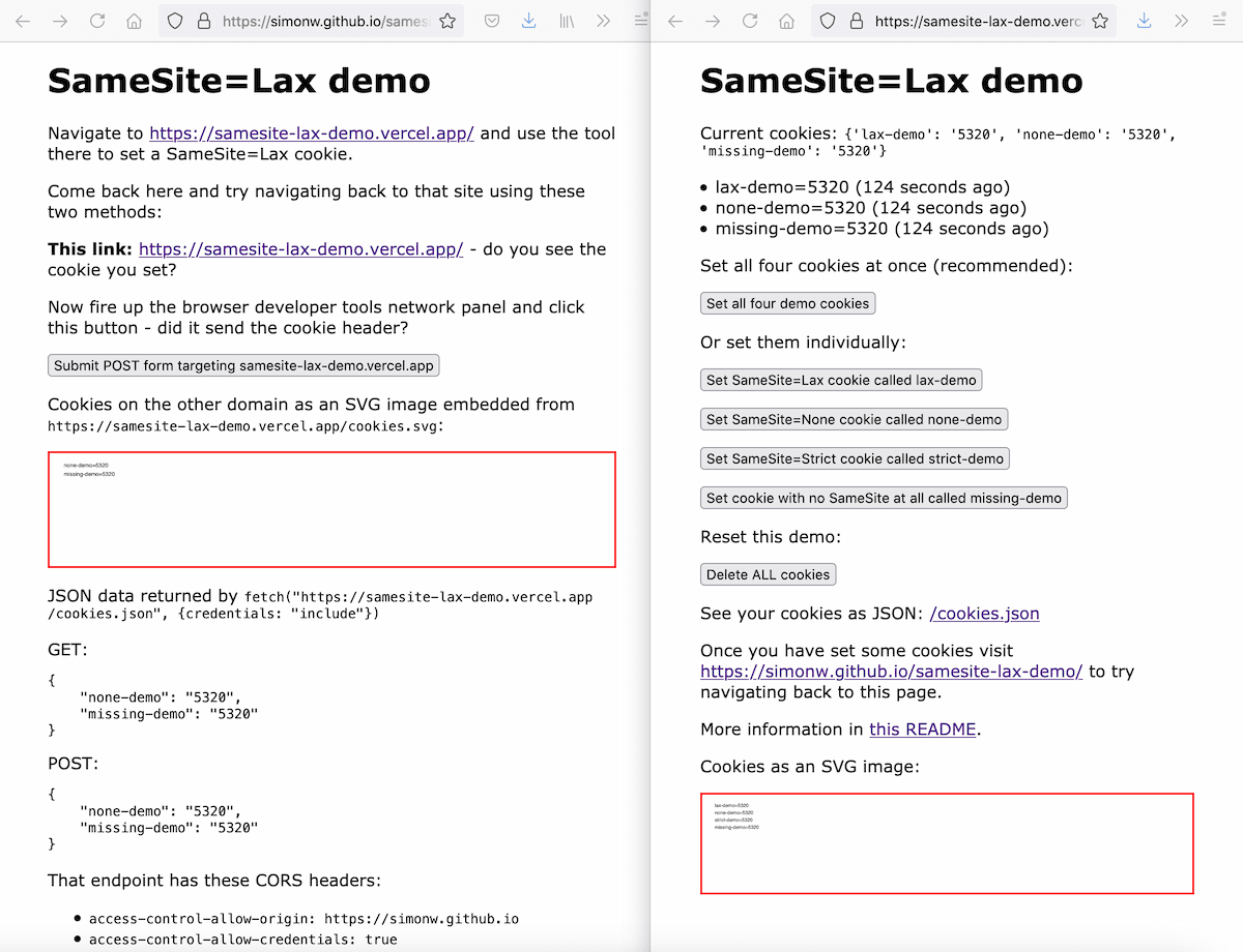 Visit Exploring the SameSite cookie attribute for preventing CSRF