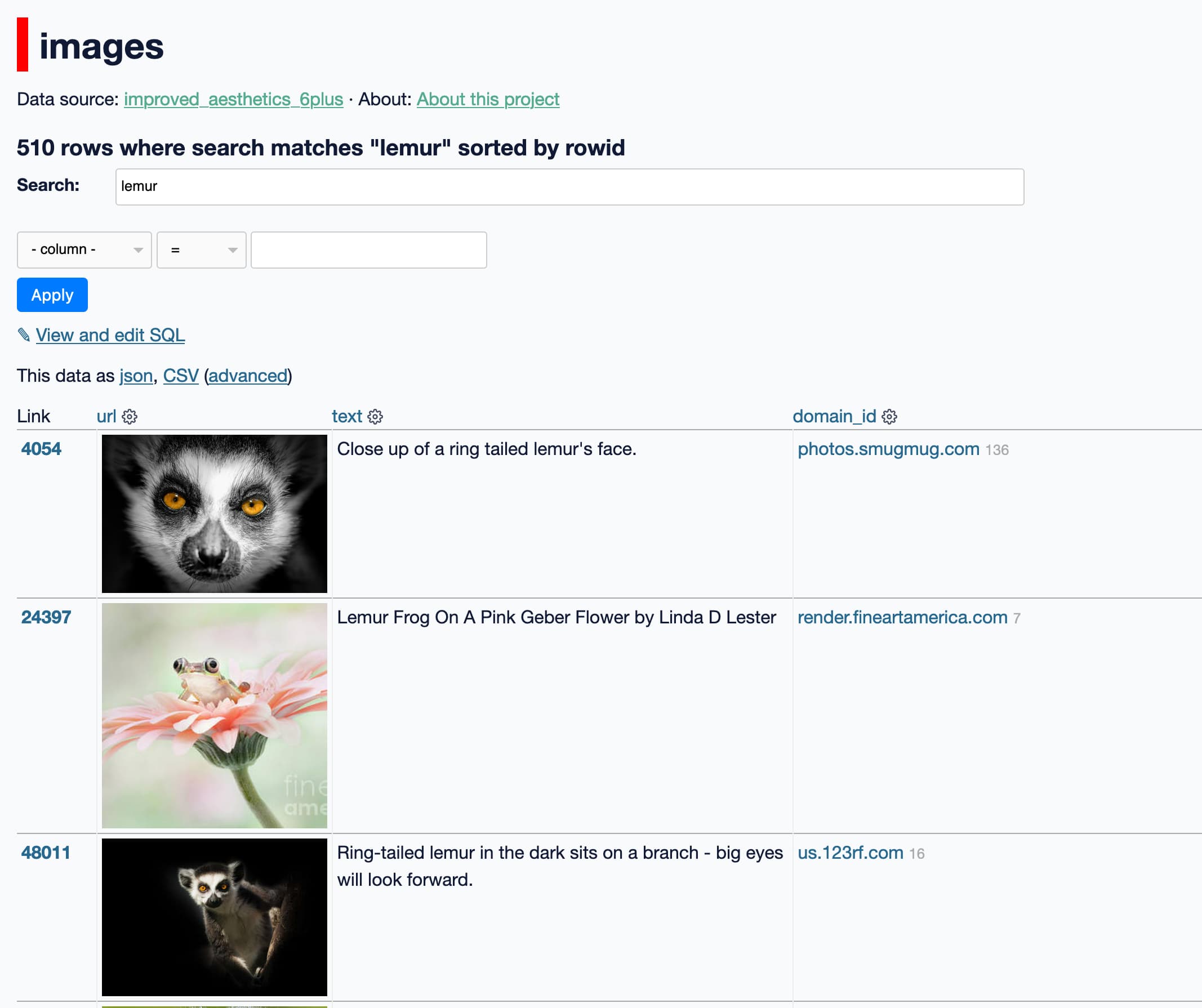 Visit Exploring the training data behind Stable Diffusion