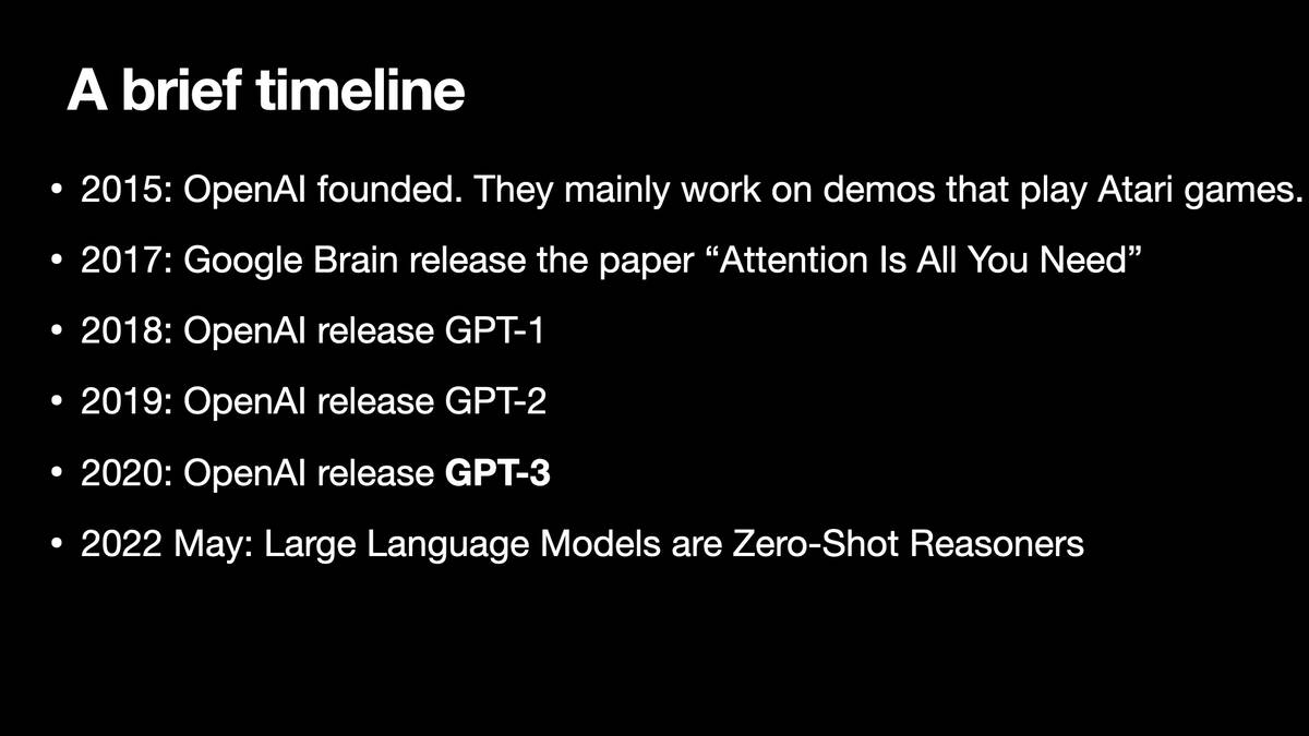 2022 May: Large Language Models are Zero-Shot Reasoners