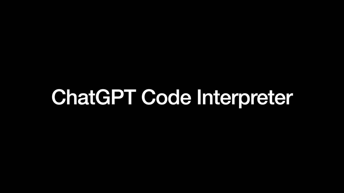 ChatGPT Code Interpreter