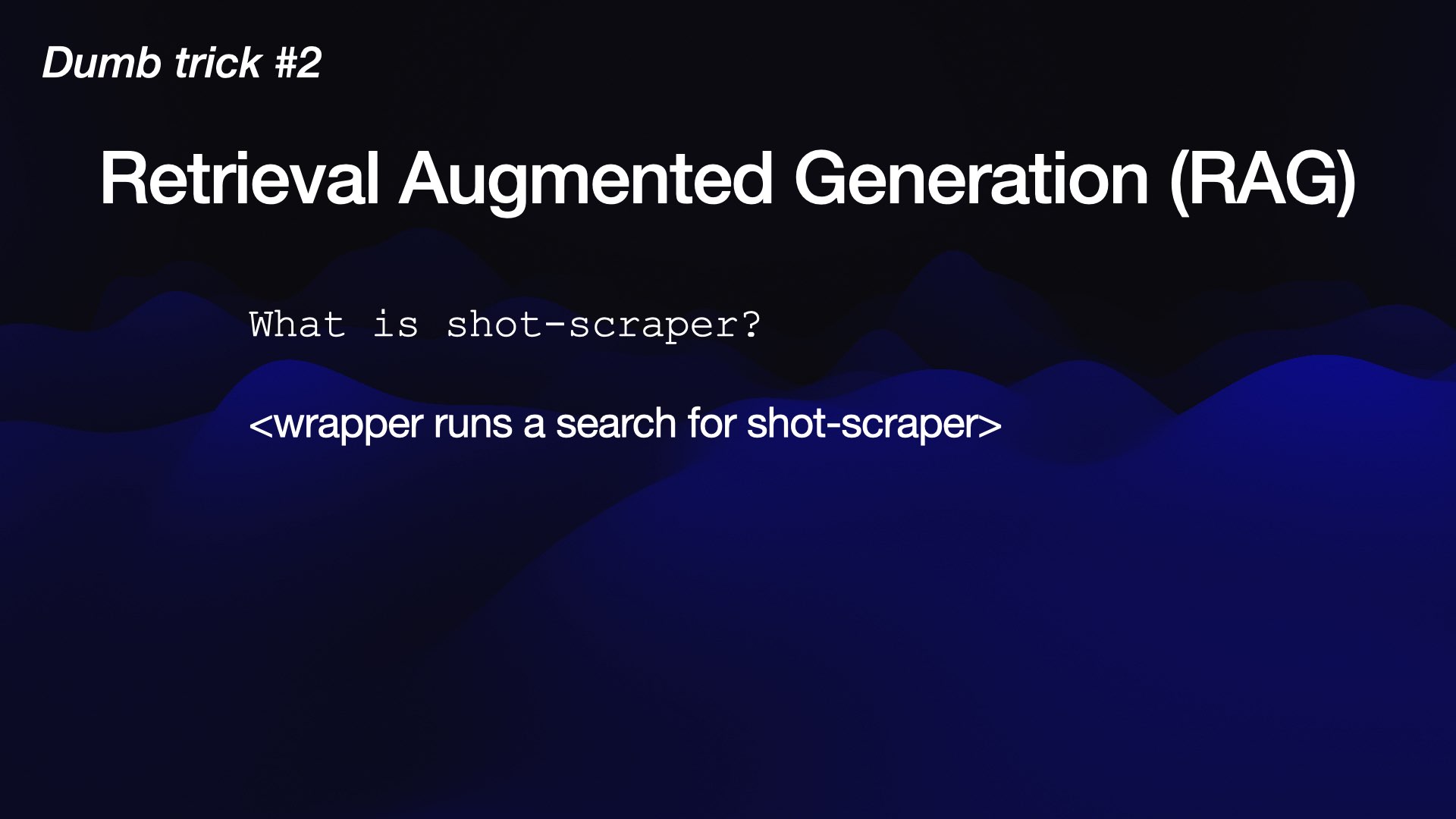 What is shot-scraper?  <wrapper runs a search for shot-scraper> 