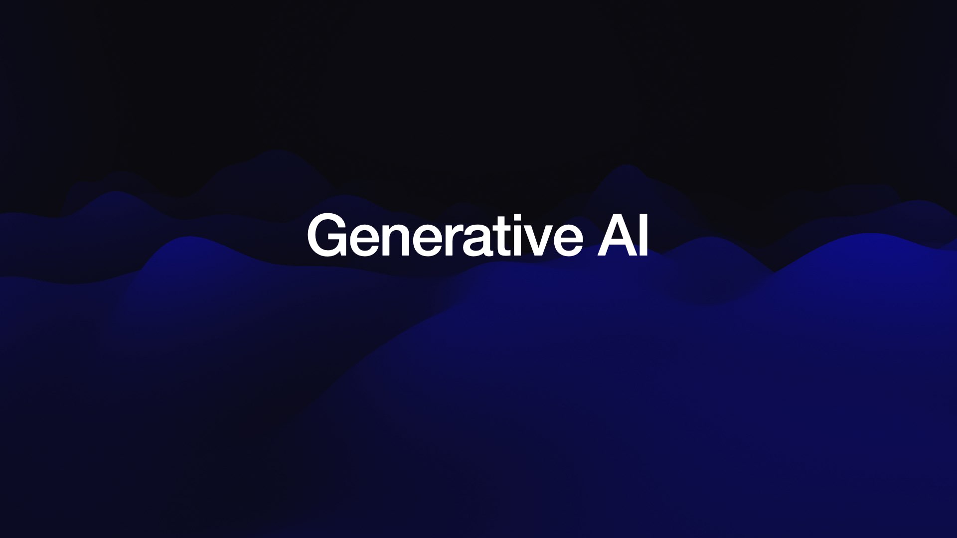 Generative AI 