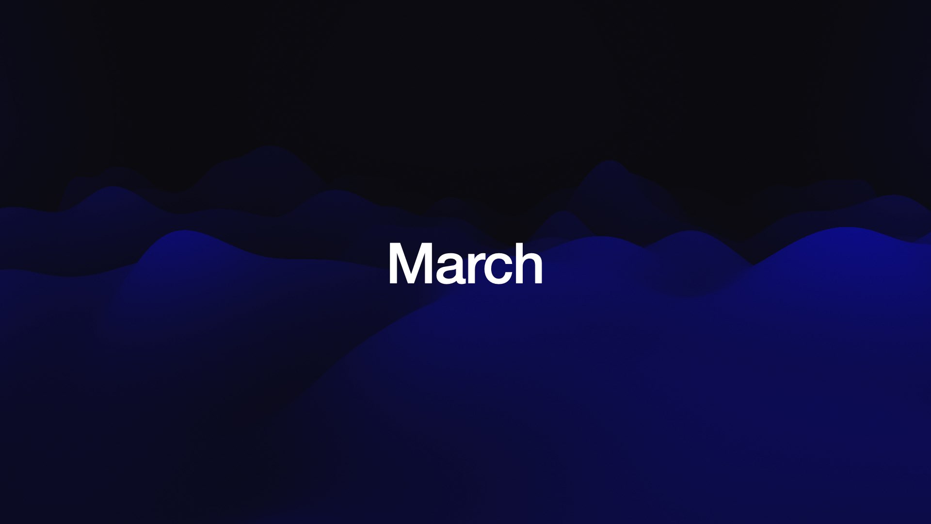 March 