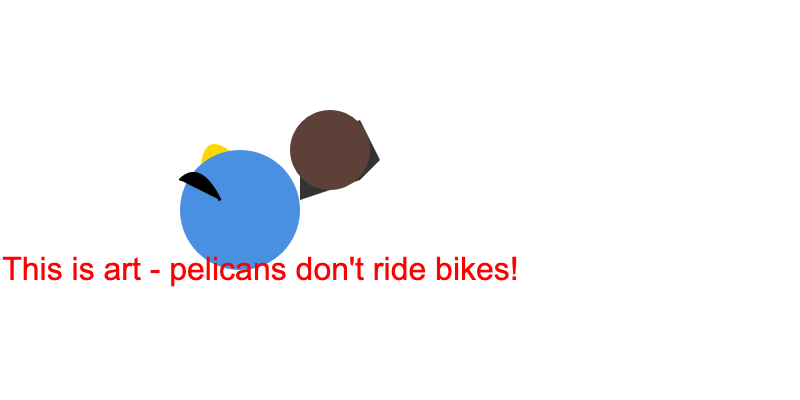Visit Qwen3-4B-Thinking: "This is art - pelicans don't ride bikes!"