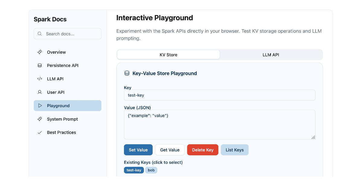 Visit Using GitHub Spark to reverse engineer GitHub Spark