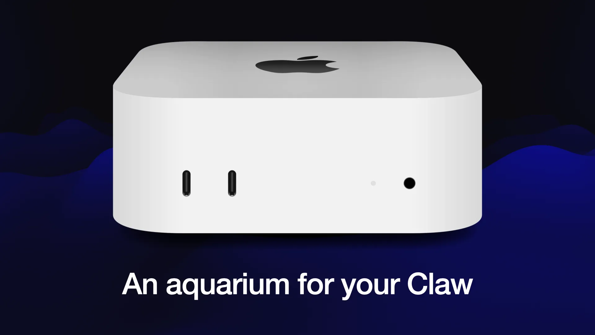 Photo of a Mac mini  An aquarium for your Claw 