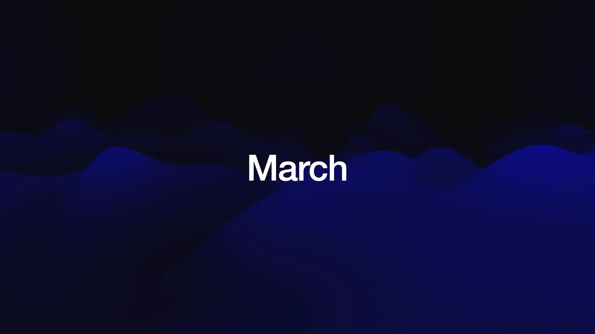 March 
