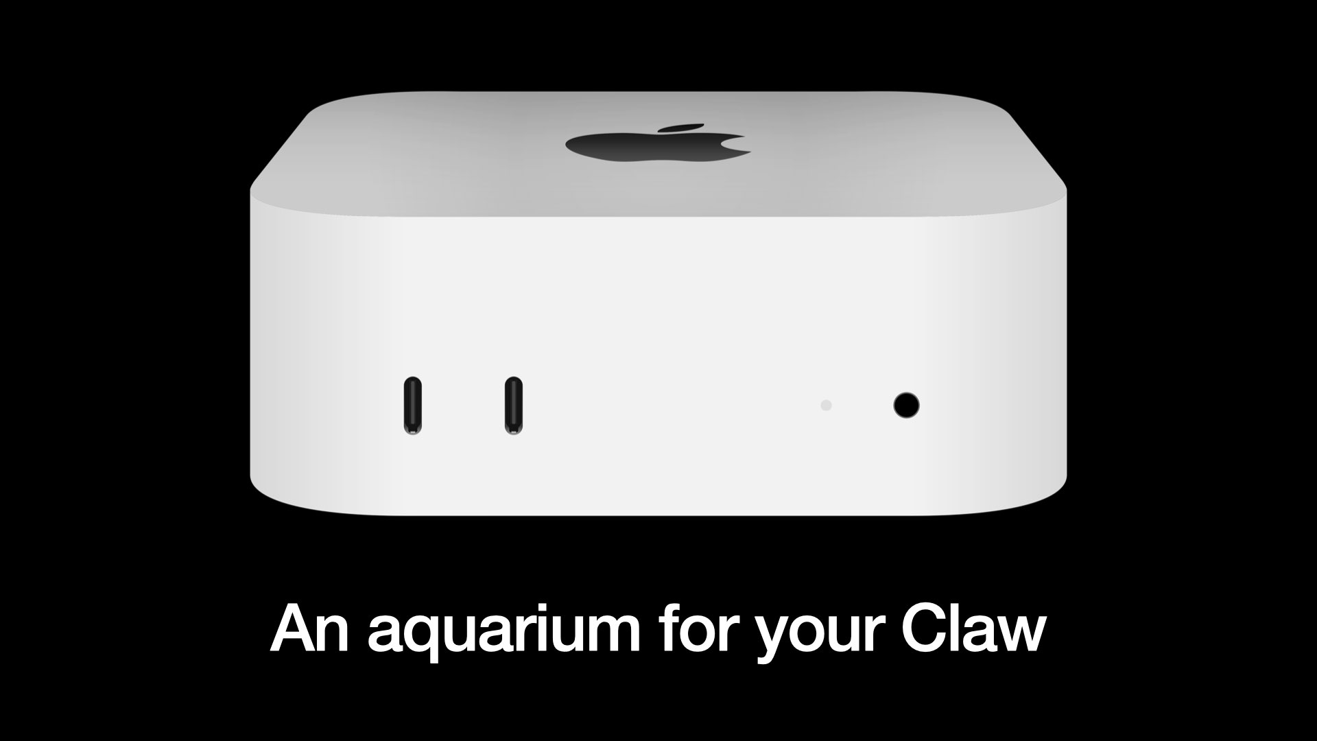 An aquarium for your Claw 