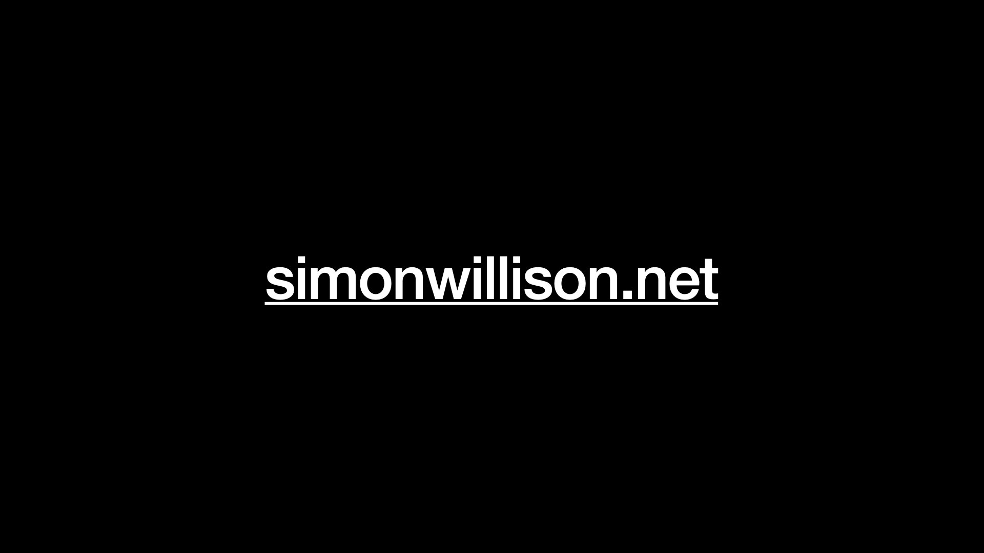 simonwillison.net