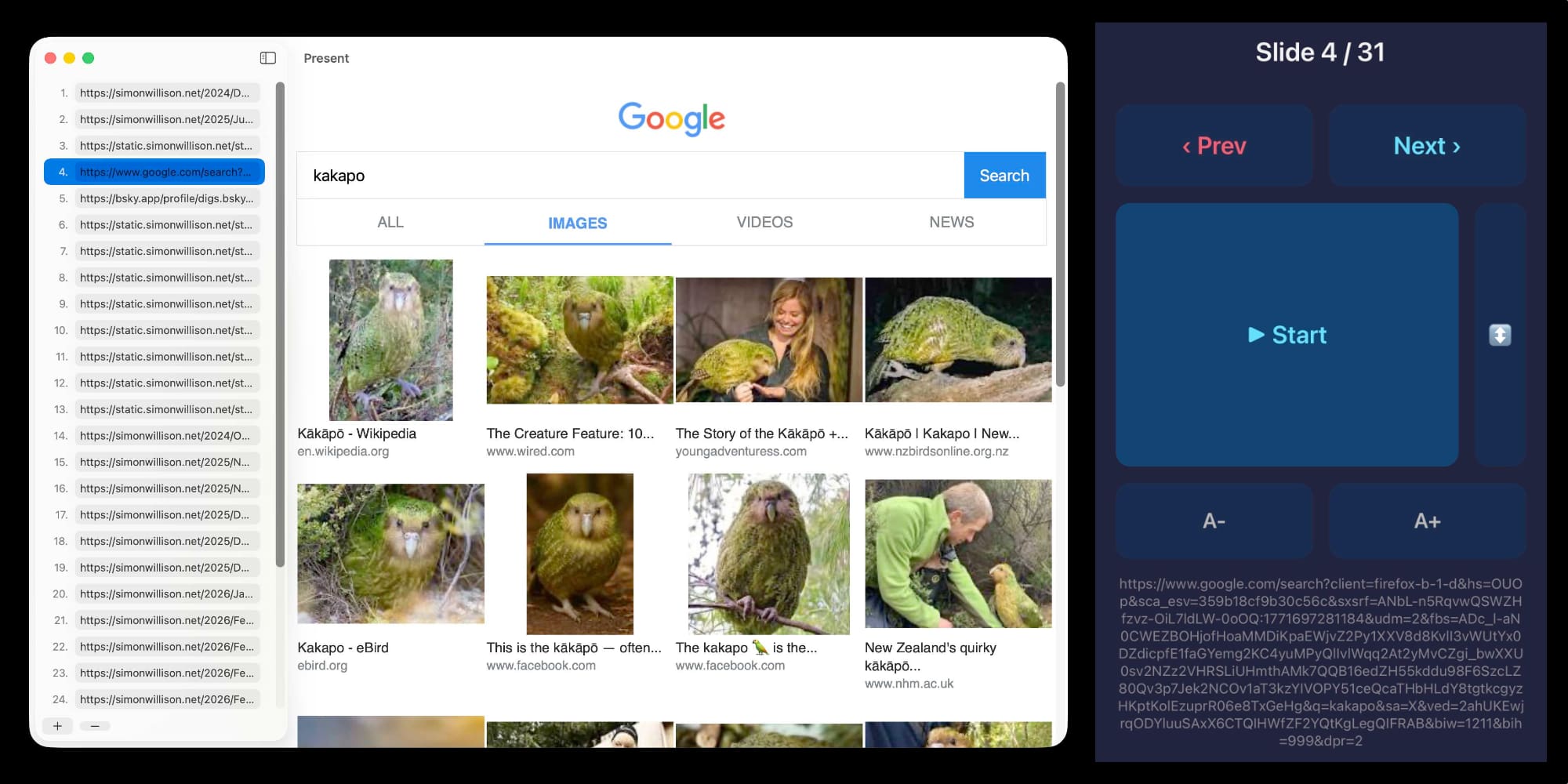 Visit I vibe coded my dream macOS presentation app